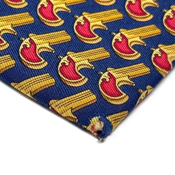 Gucci Vintage ‘Pistol’ Tie - Picture 12 of 12